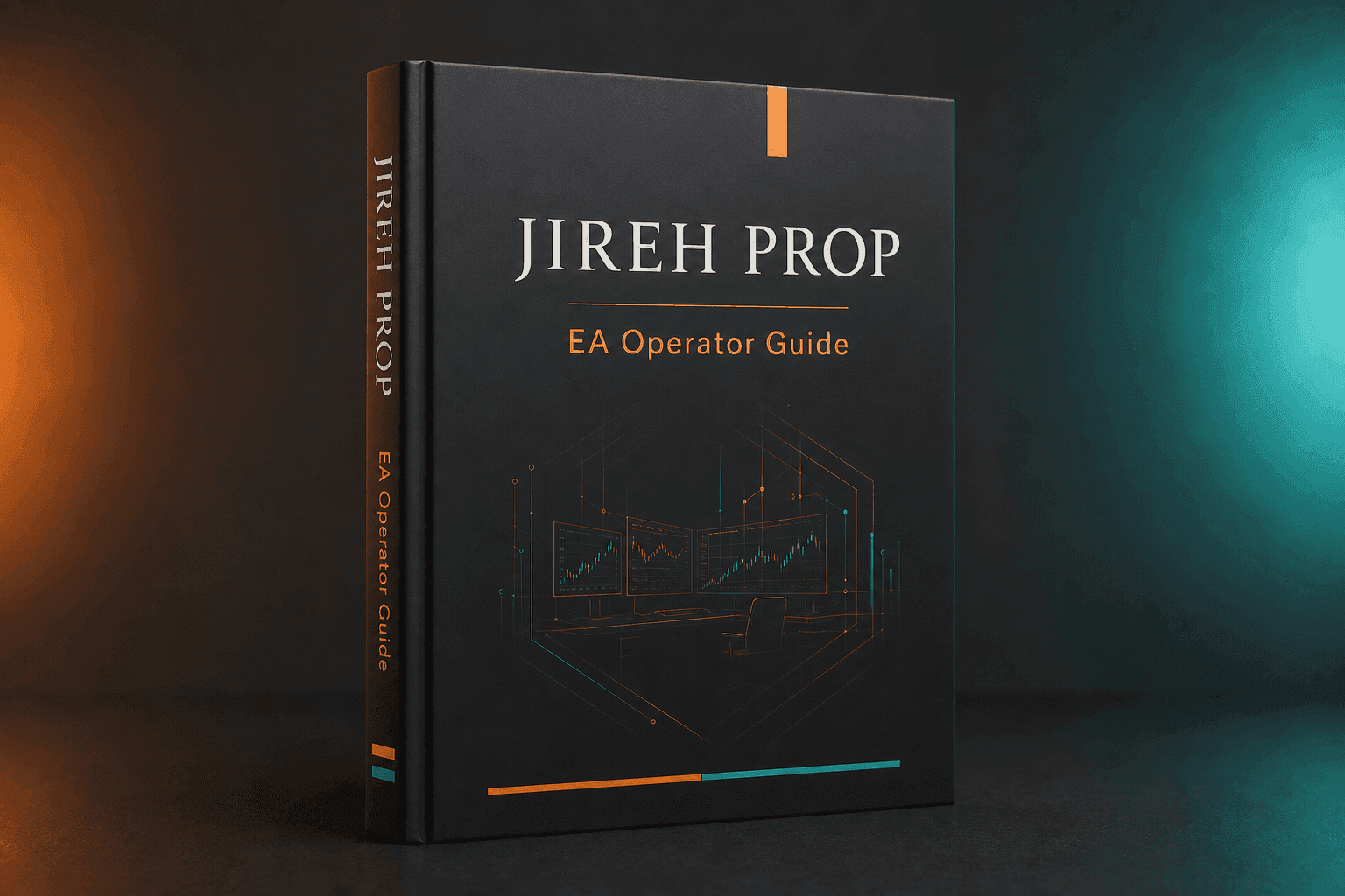 Jireh Prop EA Operator Guide hardcover booklet mockup